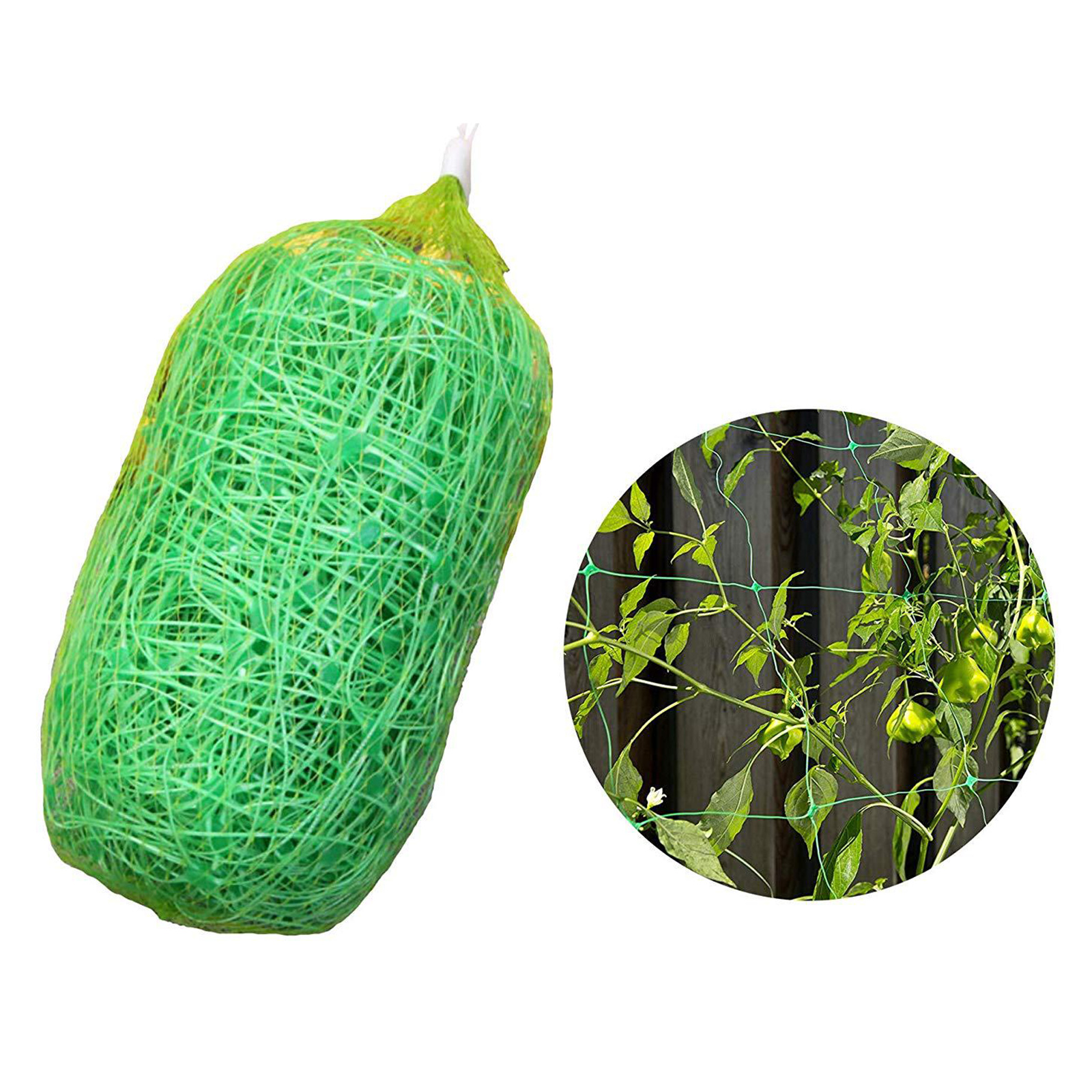 Plastic Trellis Netting Garden Net Support for Outdoor Fruits Vine Plants Vegetables Fruits Climbing 6 inch Mesh Hole Size