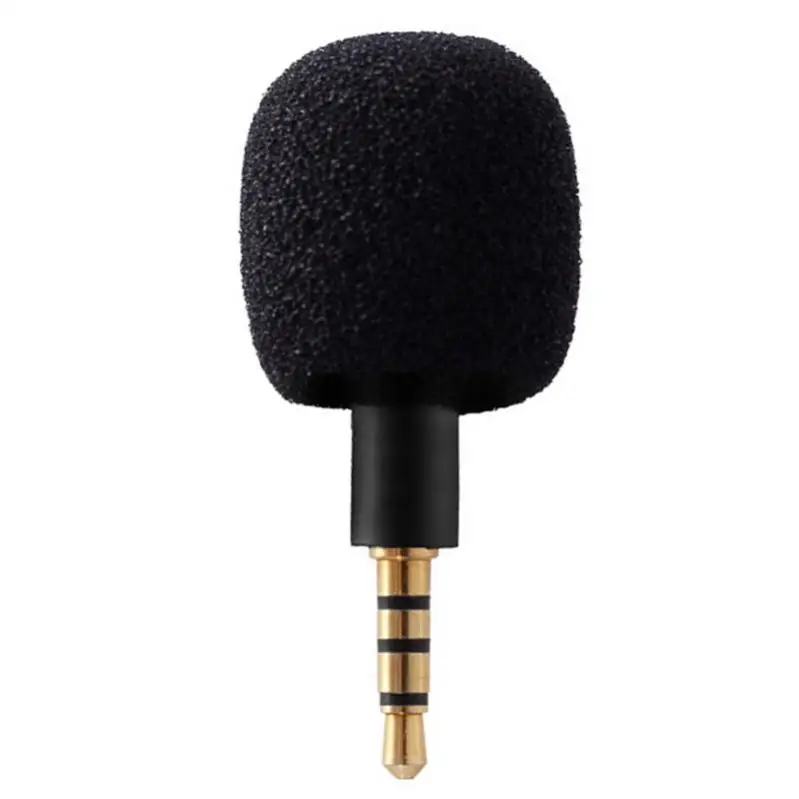 Portable Mini Microphone Mic 3.5mm Aux 4 Pole Metal Capacitance Microphone for Mobile Phone Computer Laptop PC Recording bluetooth microphone