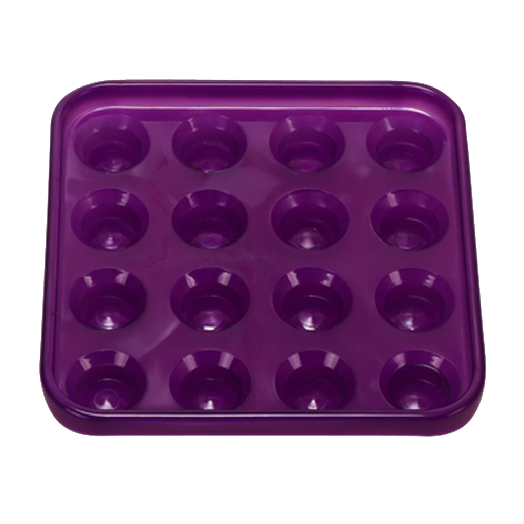 Ball Tray for 16 Pool & Snooker Table Balls - 5 Colors for Choice