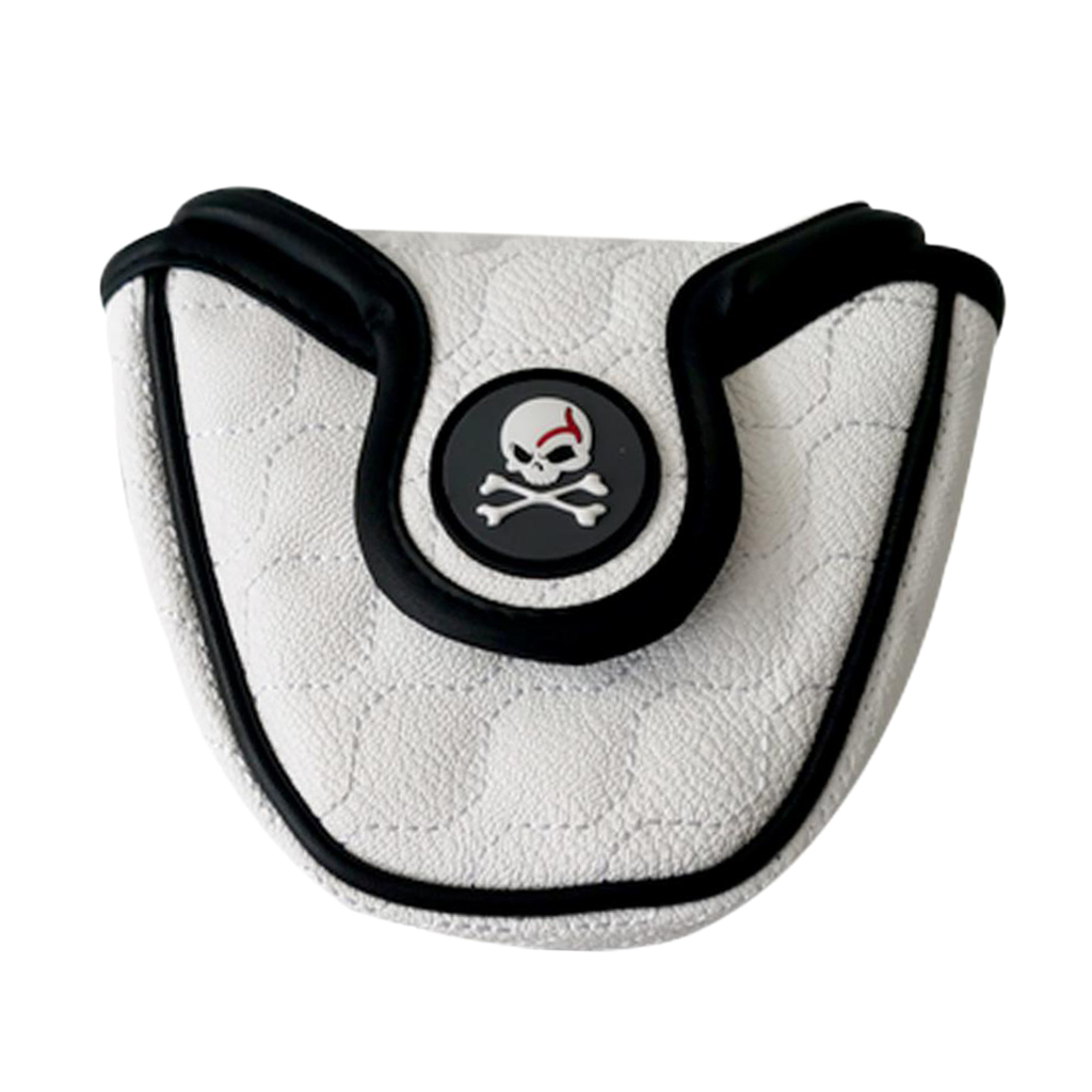Golf Putter Headcovers - Universal fits both Blades and Mallets - Compact & Durable