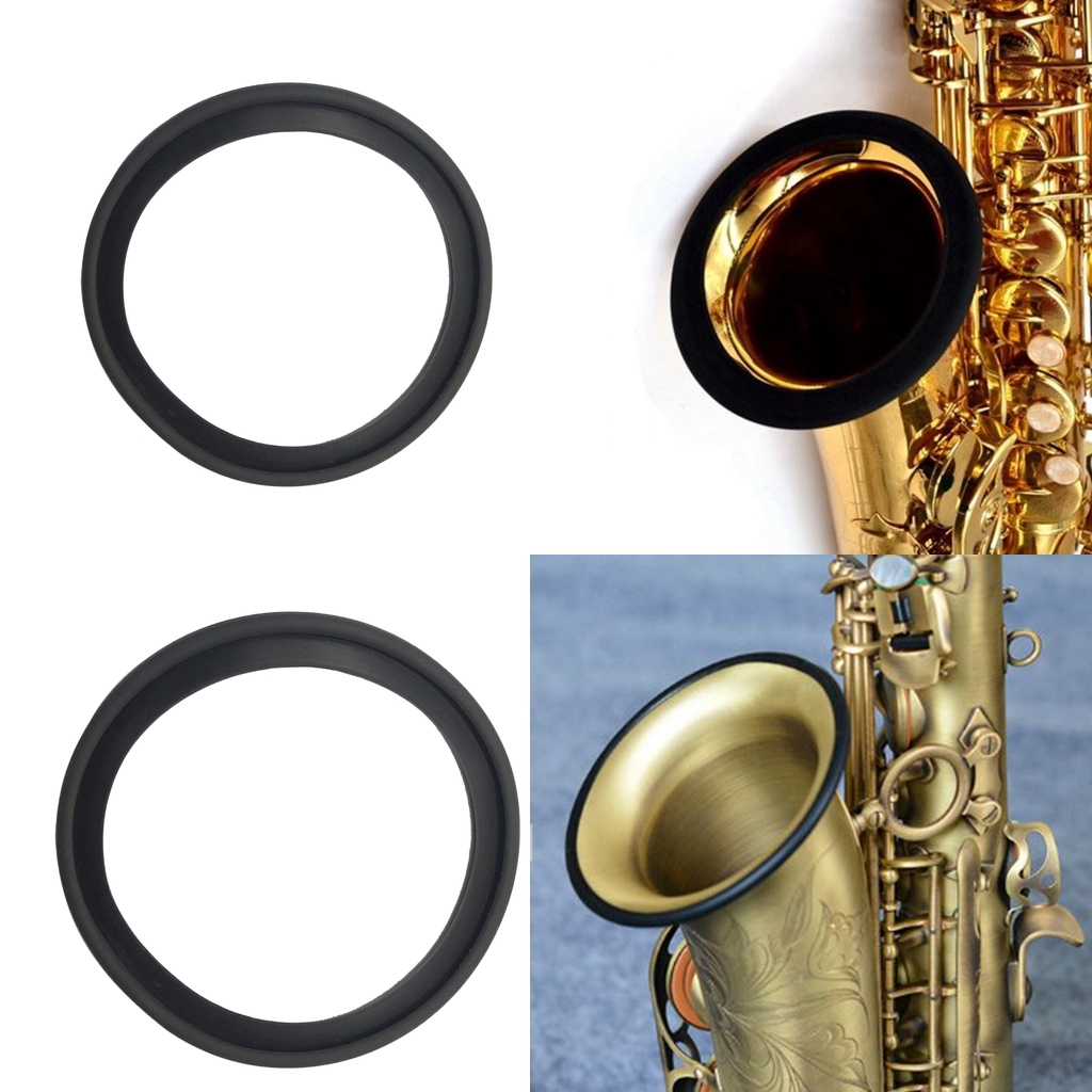 Sax Silicone Bell Protector Saxophone Ring Mute for Musical Beginners Gifts