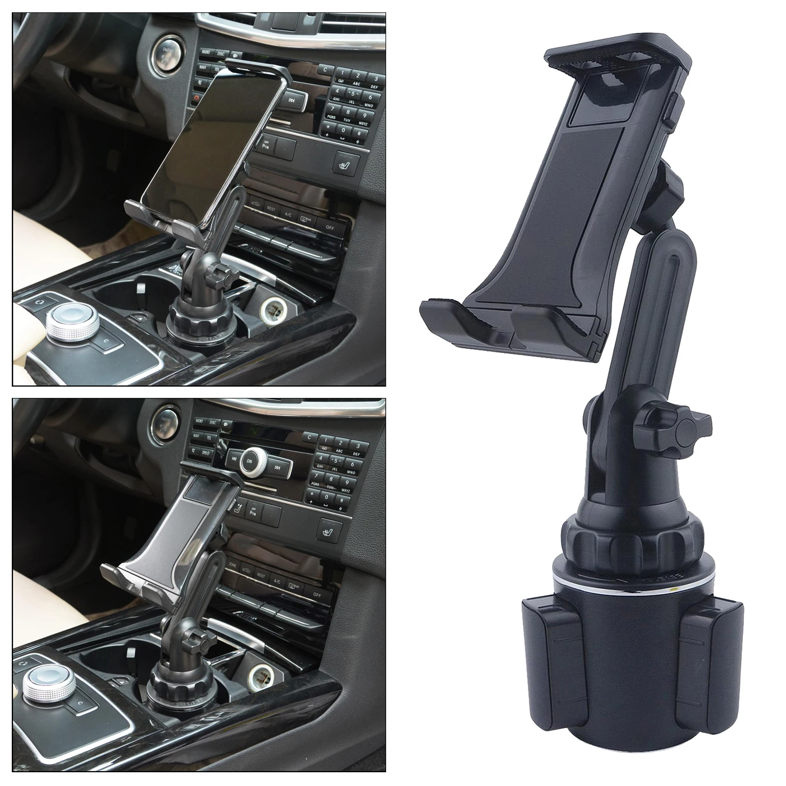 Upgraded Car Cup Holder Phone Mount Automobile Cup Holder Cell Phone Cradle