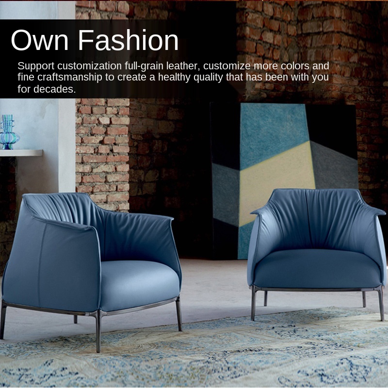 كرسي أريكة بمقعد واحد تصميم إبداعي حديث خفيف دراسة غرفة نوم Chaise Lounge Aliexpress