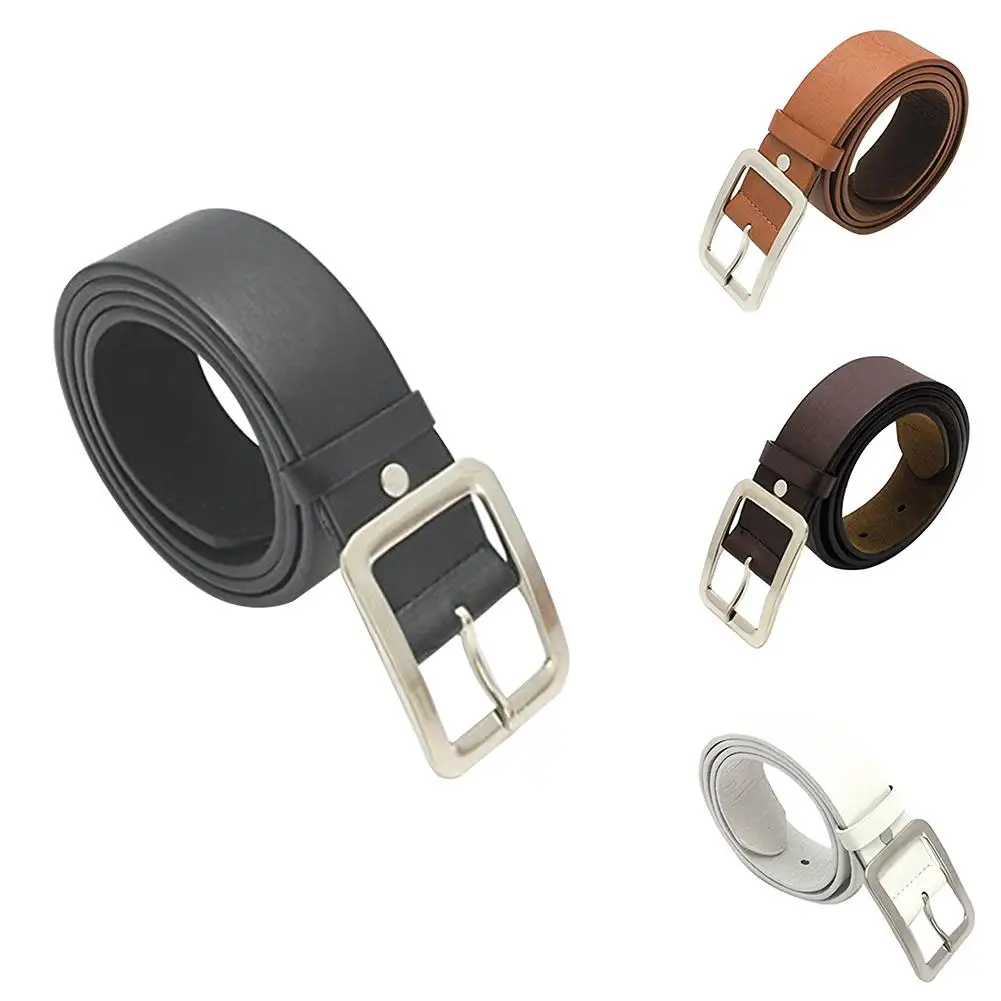 branded belt for men 2021 Belts Classic Men Faux Leather Casual Business Waist Strap Belt Fashion Accessory Gift Men Waistband New Belts for Men blue leather belt