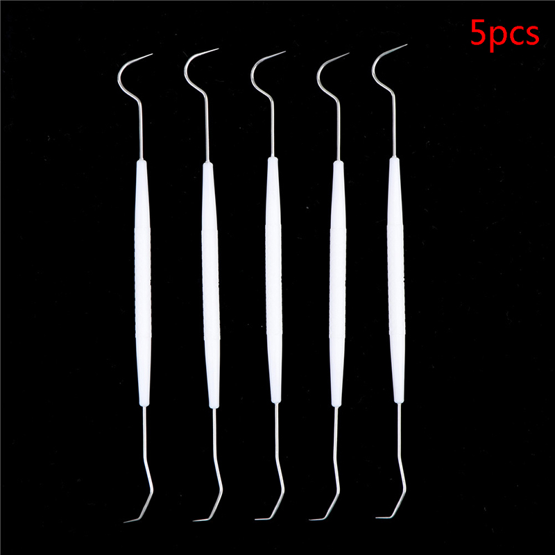 Best of 5Pcs / lot Dentist Teeth Clean Hygiene Probe Hook Pick Stainless Steel Dental Tool Reviews & Tips