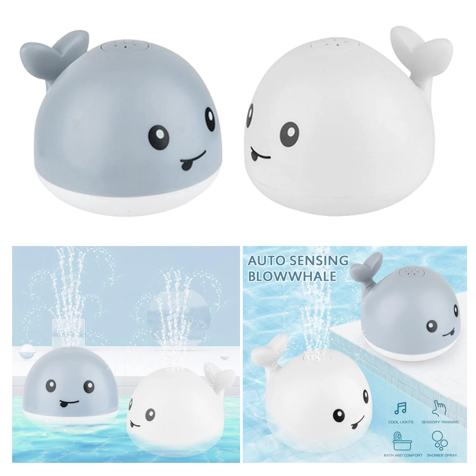 Animals Baby Bath Toys Electric Baby Bath Toys Water Fountain Shower Toy