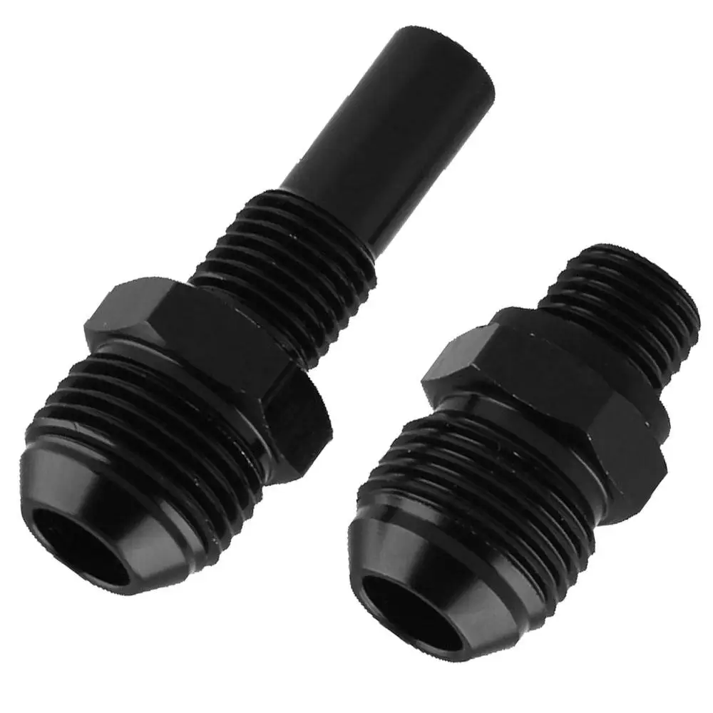 High Quality Pair Oil Cooler Adapter for GM 8AN 1/4NPS 4L80E 97-07