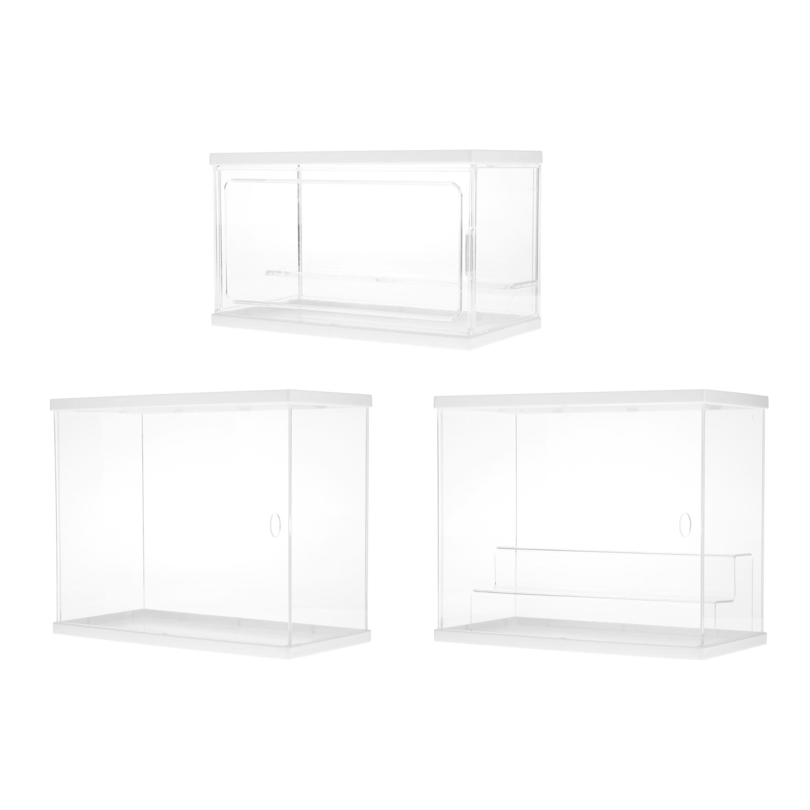 Acrylic Display Case Eyeglasses Models Collectibles Protective Boxes Holder