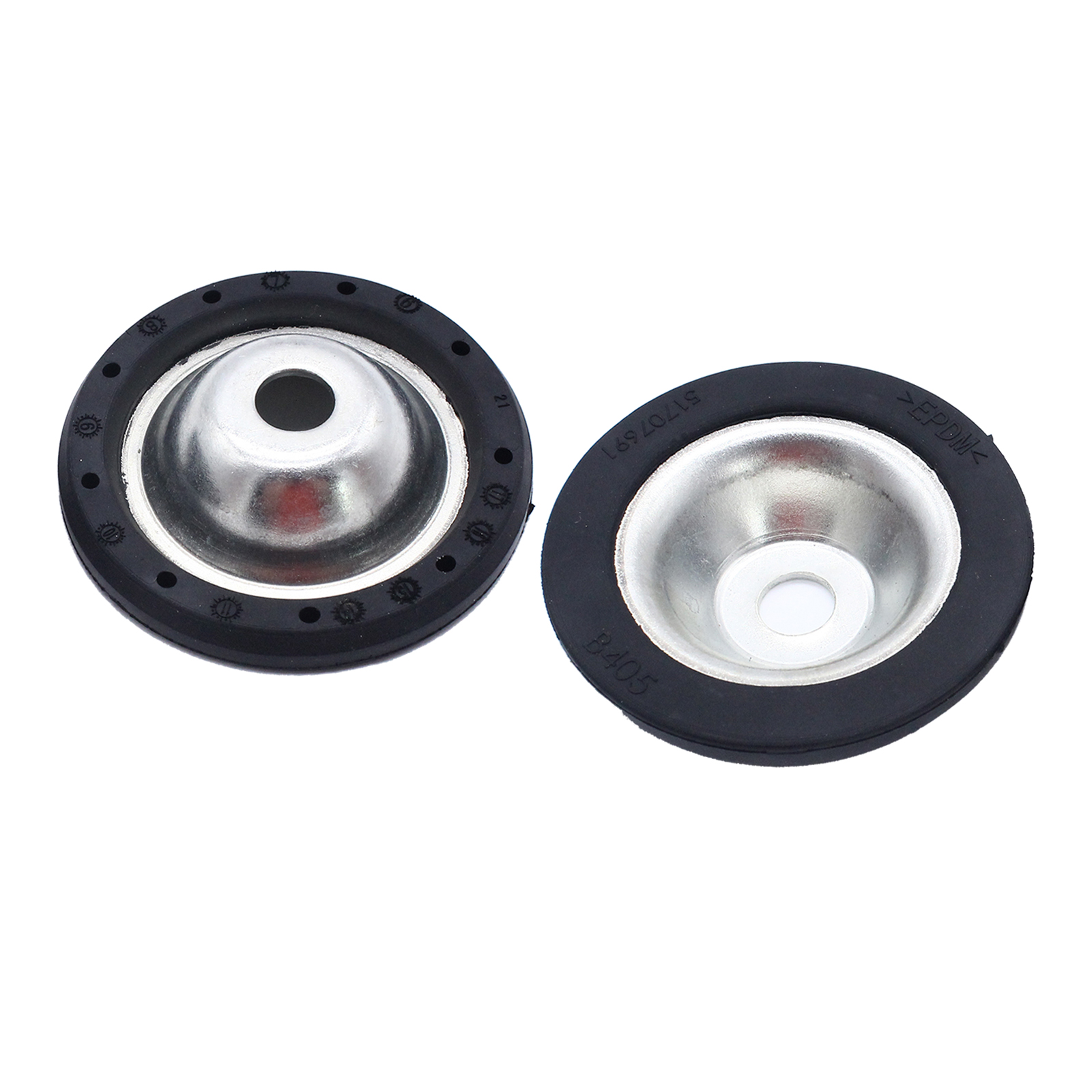 2Pcs Shock Absorber Mount Spring Plates Disc Set for Fiat 500 Auto 51707691