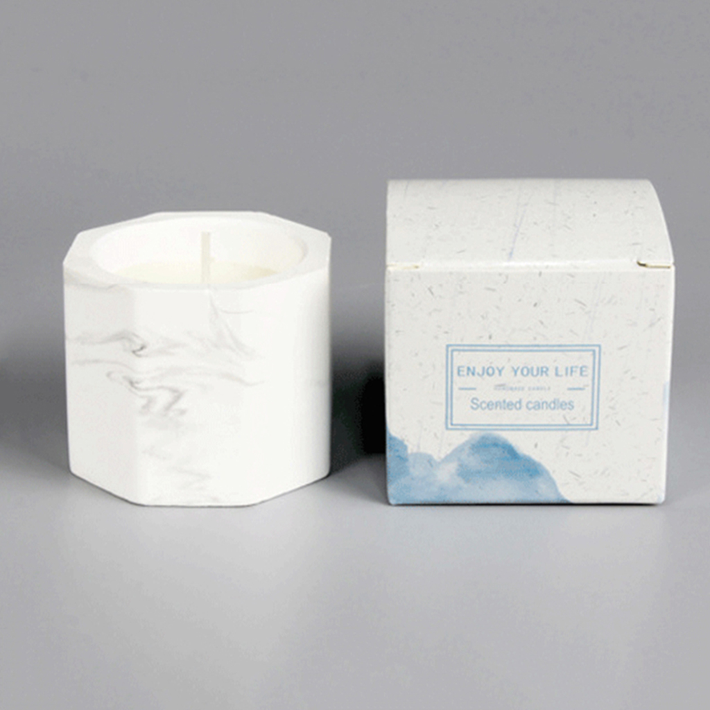 Scented Candle Soy Wax Freesia Aromatherapy Candles Bedroom Office Spa Decor