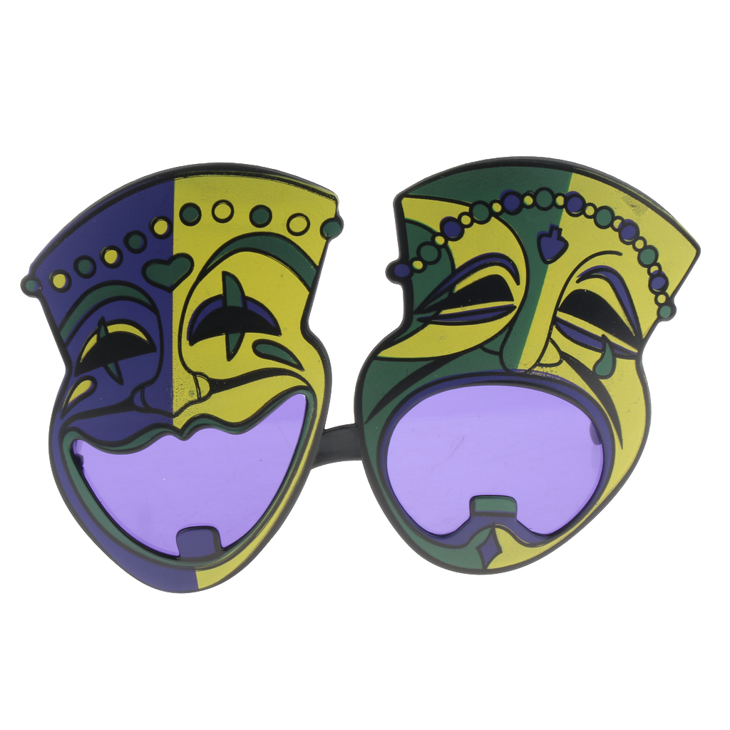Party Funny Grimace Eyeglasses Halloween Novelty Sunglasses for Masquerade Costume Props
