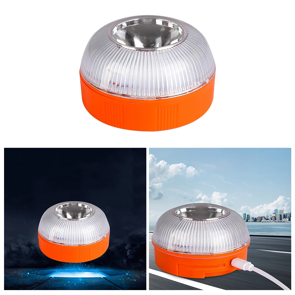 Car Emergency Light Roadside Beacon Light Induction Safety Strobe Light for Car Bike Motorcycle RV Boat