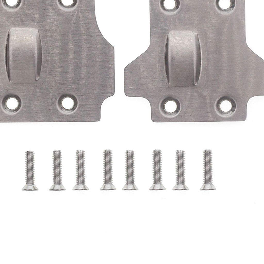 RC Car Stainless Steel Skid Plate RC Car Accessories for Senton; for Typhon 1/8 RC Car Model