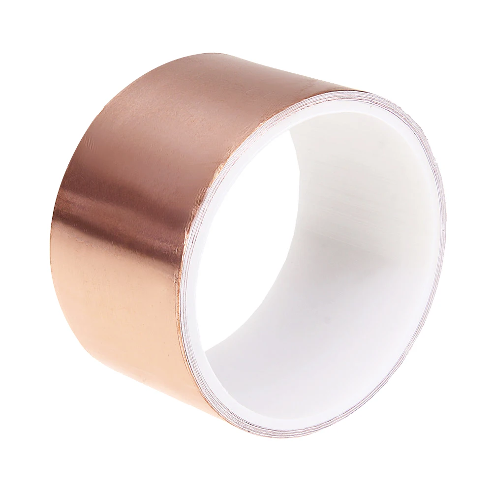 50mm X 3 Metre Guitar Shielding Copper Foil Conductive Tape Adhesive Barrier