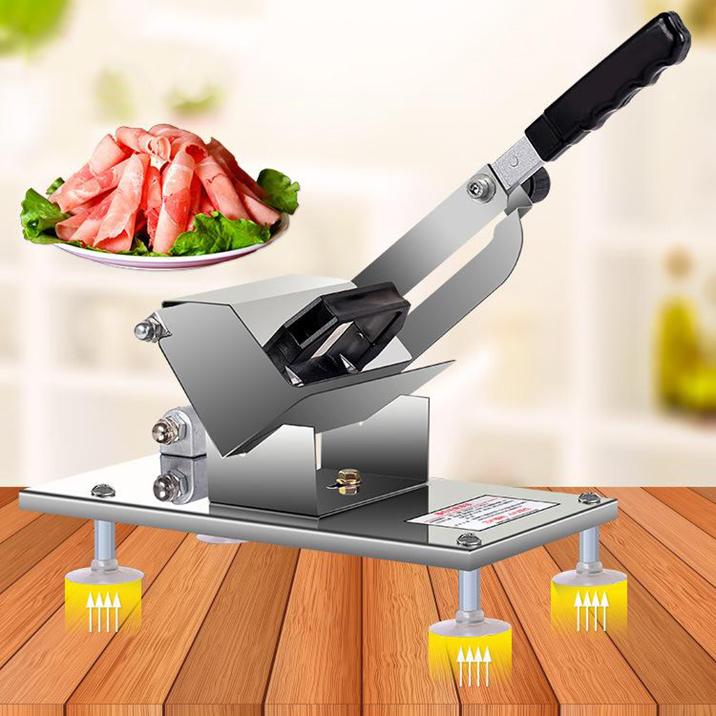 Manual Lamb Slicer Frozen Meat Slicer Cutter Herb for Vegetable Hotpot