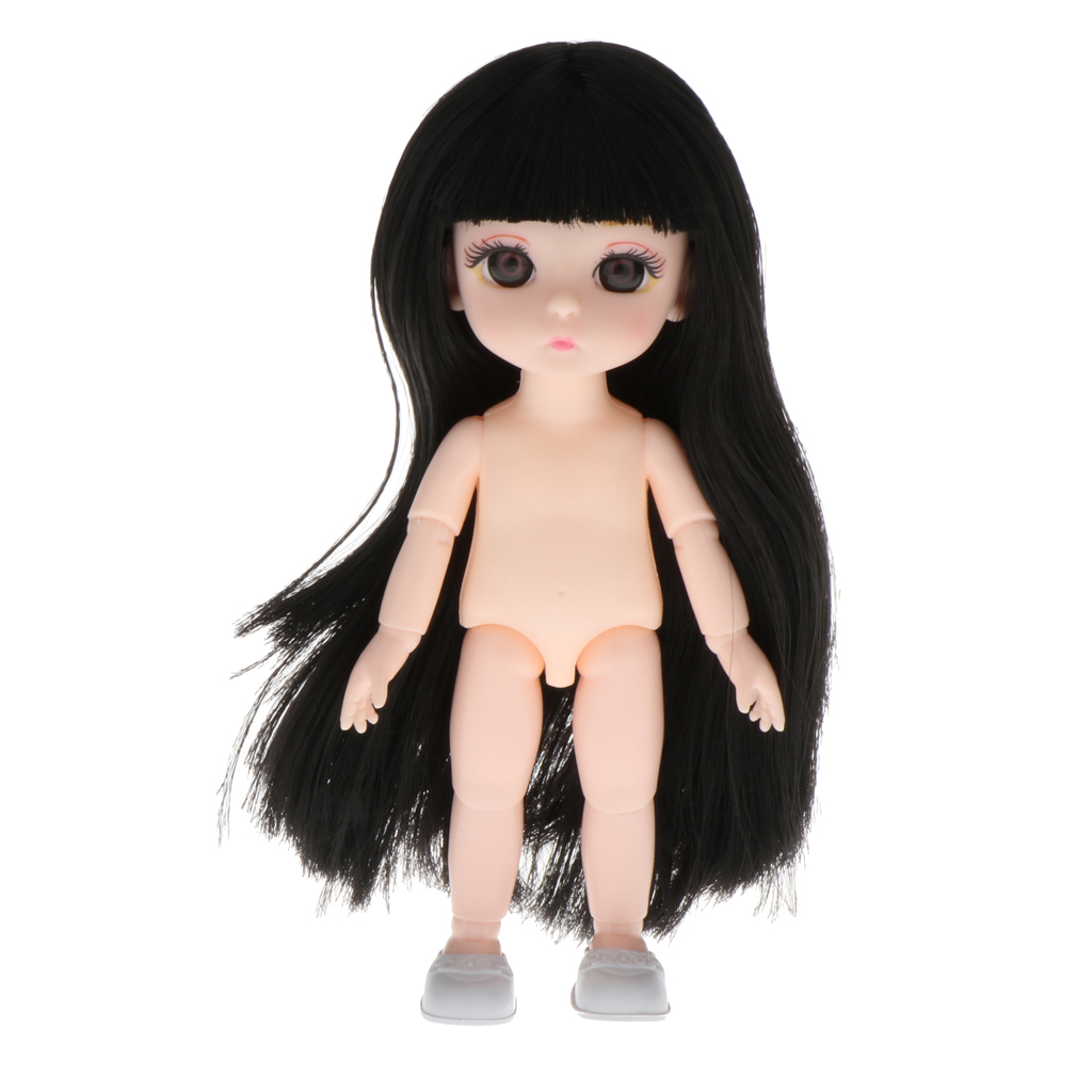 16cm  Girl Dolls Body DIY Doll Accessories, Made of Plastic