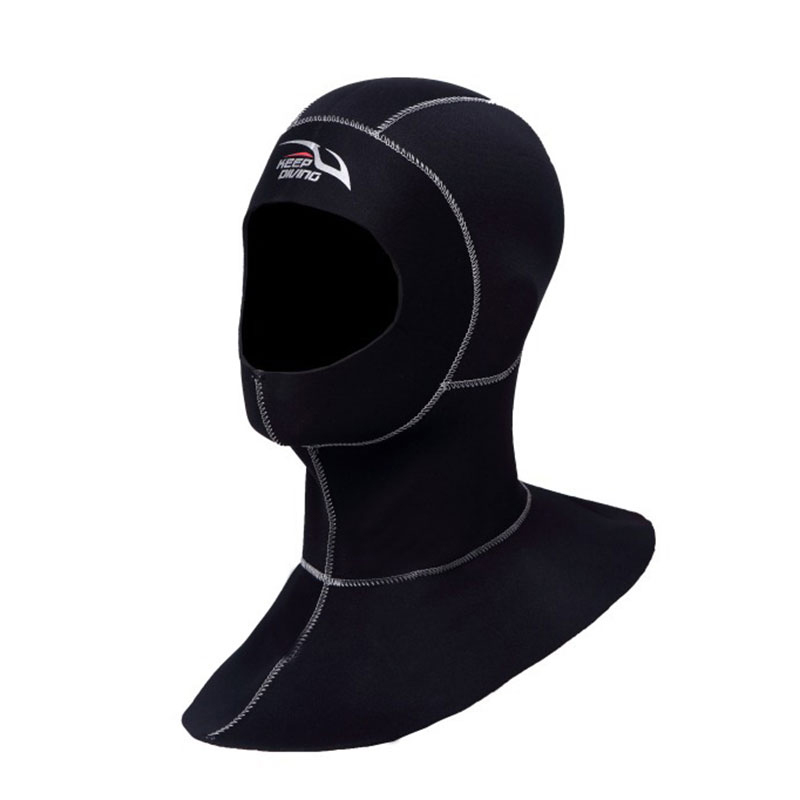 3mm neoprene mergulho capuz com ombro wetsuit