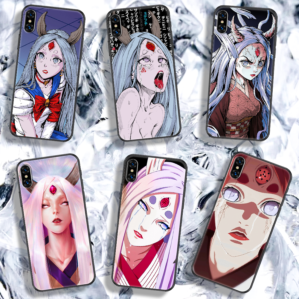 Чехол для телефона INS Ahegao ooall-Kaguya для iphone 5 5S SE 2 6 6S 7 8 11  12 Mini Plus X XS XR Pro Max черный силиконовый Водонепроницаемый 3D |  AliExpress