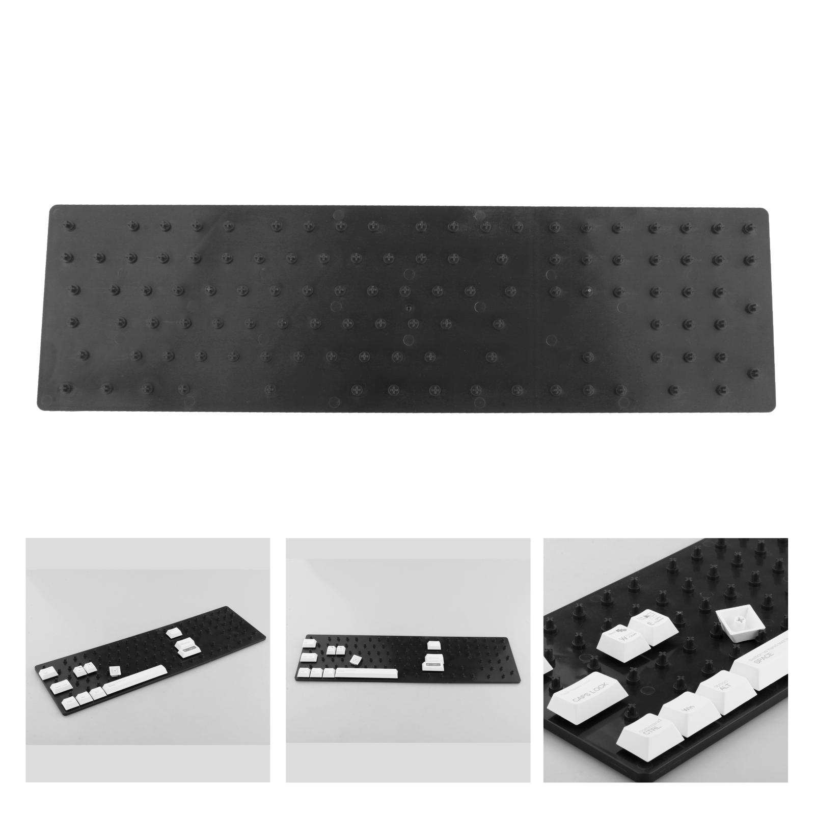 ABS Keycap Storage Box Display Board, for Keycaps Collection Keyboard Set Organizer, Easy to Store, Compact