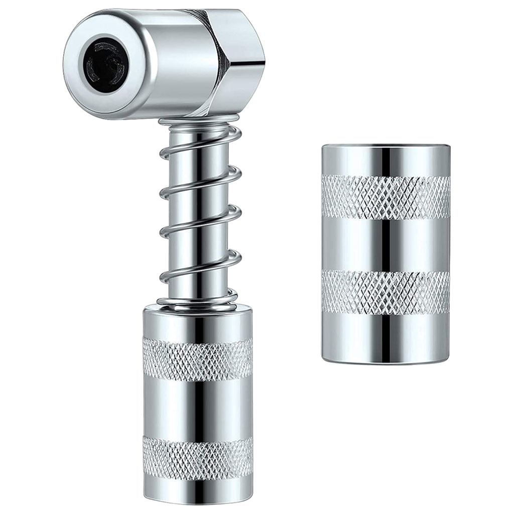 Digger 90 Degree Grease Coupler Grease Fitting Tool Durable and Sturdy, Suitable for Auto, Farm, Truck or Industrial Use