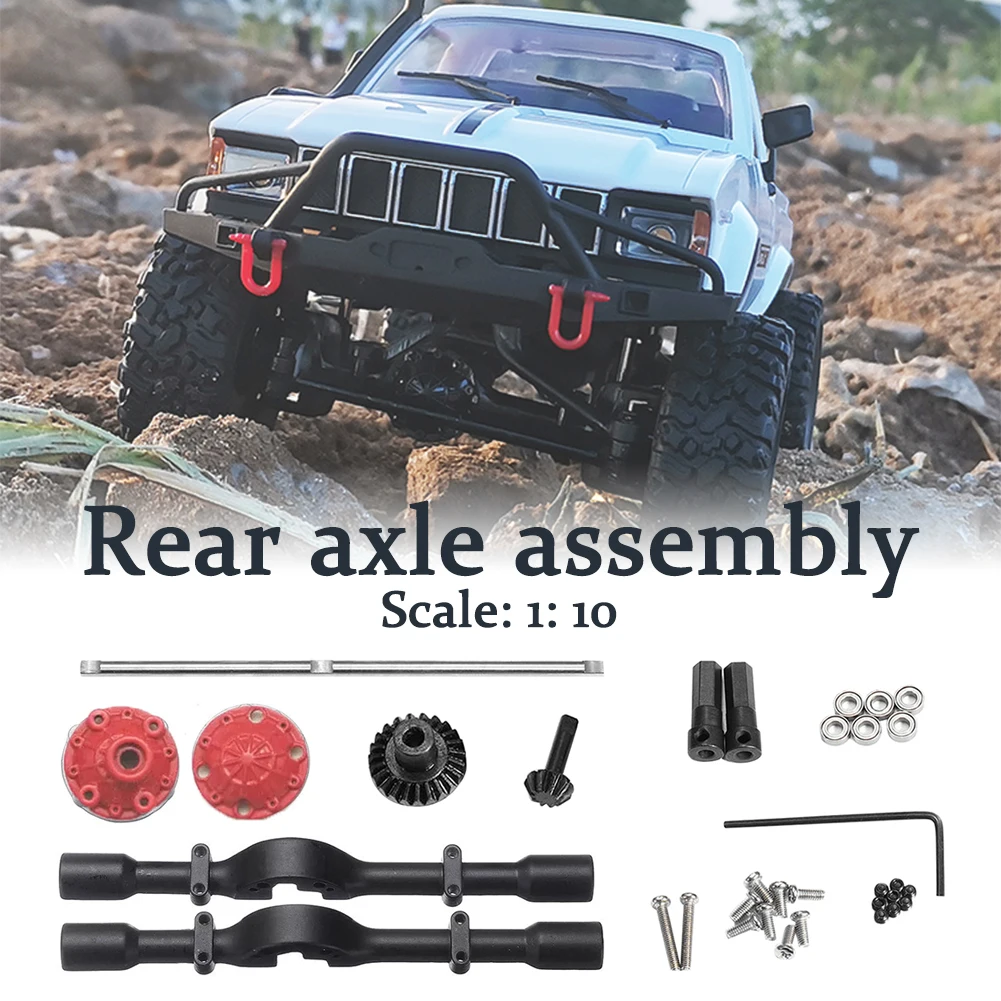 Steel Tooth Metal Bridge Rear Axle Assembly Toys Off Road RC Cars for WPL D12 