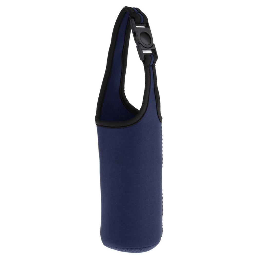 Insulated Neoprene Water Bottle Sleeve - Beer Can Bottle Sleeve / Coffee Jar Insulator