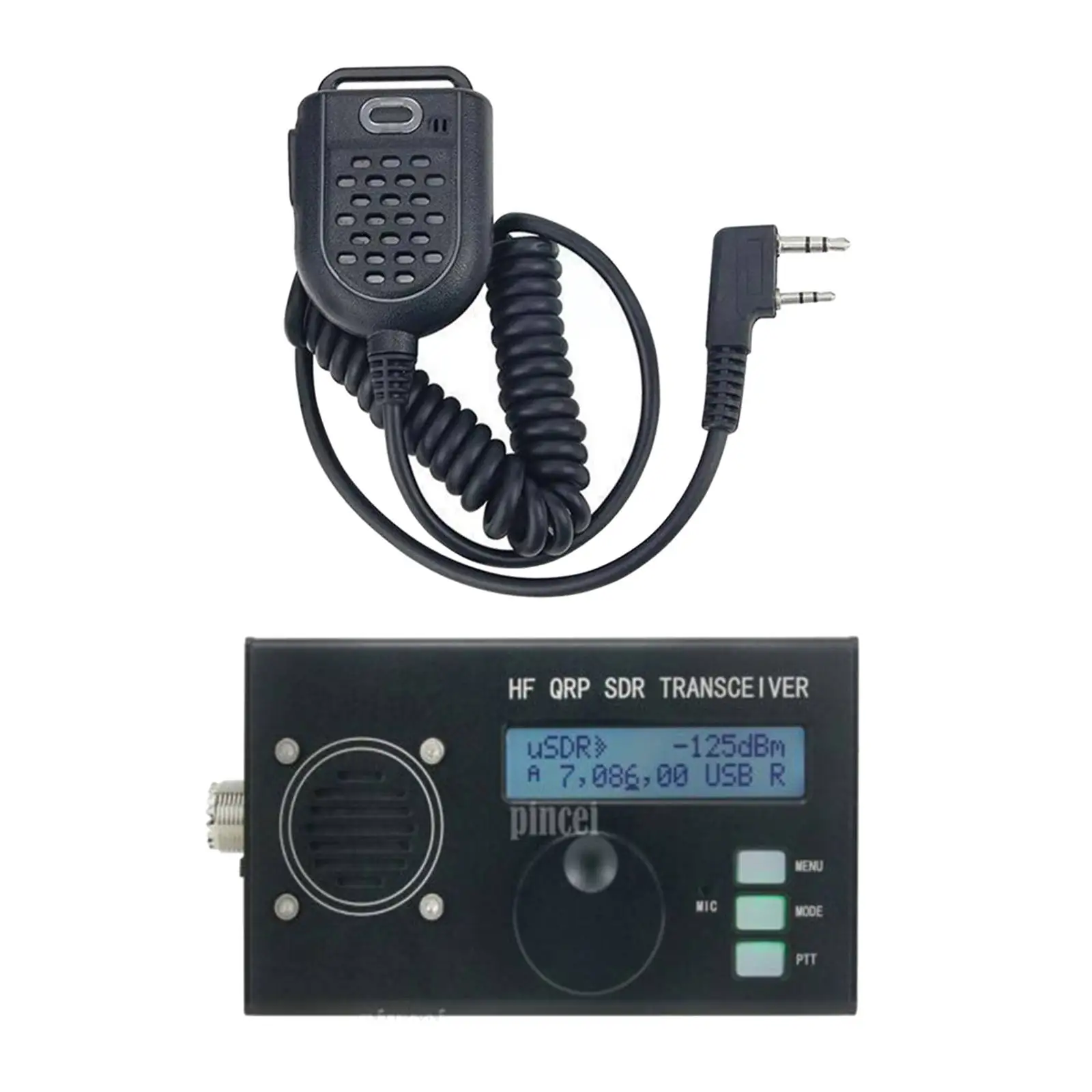 Aluminum Alloy Usdx Transceiver 8 Band All Mode 9-13.8V HF Ham Radio AM/FM Mode Ssb Mode SDR Transceiver