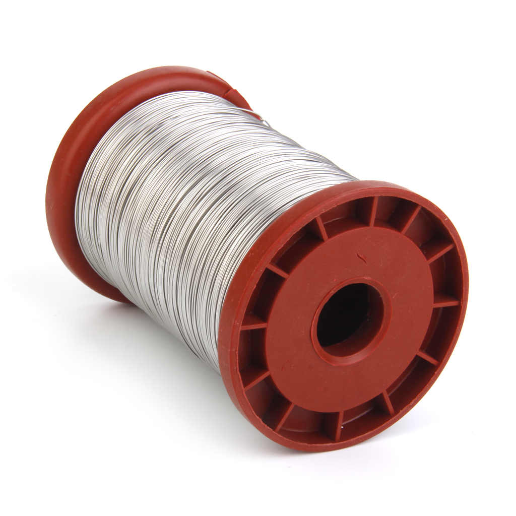 Roll 0.5mm 500G Iron Wire / Stainless Steel for Beehive Frames Honeycomb Frame