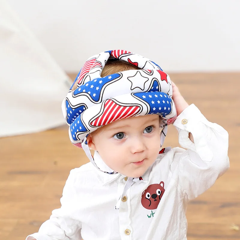 baby headband Baby Safety Helmet Head Protection Headgear Toddler Anti-fall Pad Children Learn To Walk Crash Cap cute baby accessories