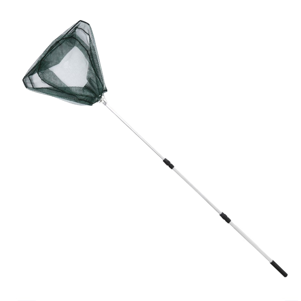 Foldable Fly Fishing Net Aluminium Alloy Catch and Release Fish Keeper Tools