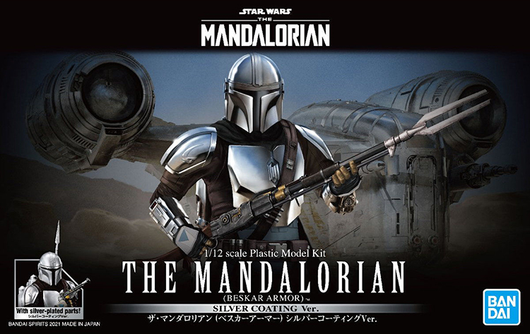 Figuras de Ação Bandai Star Wars 12 Mandalorian Din Djarin Anime Abs Collectible Montagem Modelo Brinquedos Amigo Presente Aniversário 1 - 15 High Quality Brinquedos e hobbies