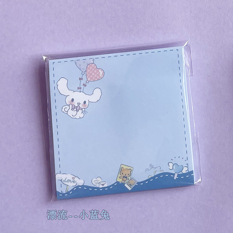 Notepad Cartoon Memo Pad Korean Cute Rabbit Color Sticky Notes Japanese Student Stickers Message School Office Plan Tag Notebook