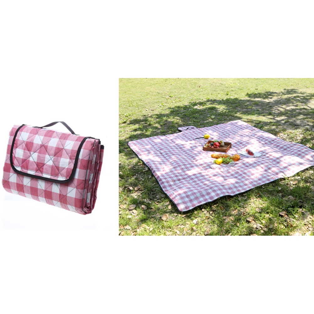 Chão ao ar Cobertor de Acampamento Lavável à Prova Extra Grande Livre Piquenique Aconchegante Dobrável Viagem Macio Dportable Água Padding Praia Esteira Portátil 15 High Quality Esporte e Lazer