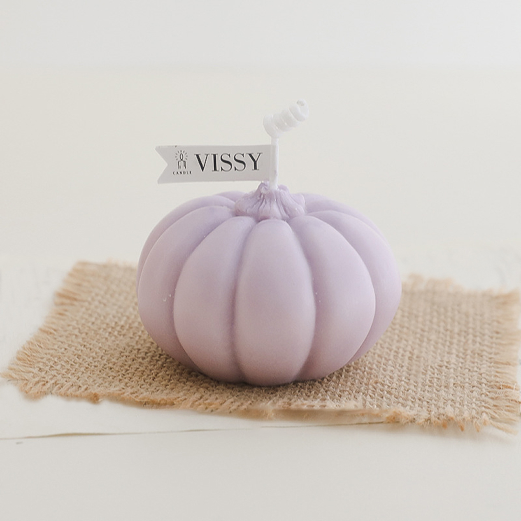 Pumpkin Shaped Scented Candle Thanksgiving Fall Pumpkin Candles Decoration Halloween Aromatherapy Candle for Home Table Decor
