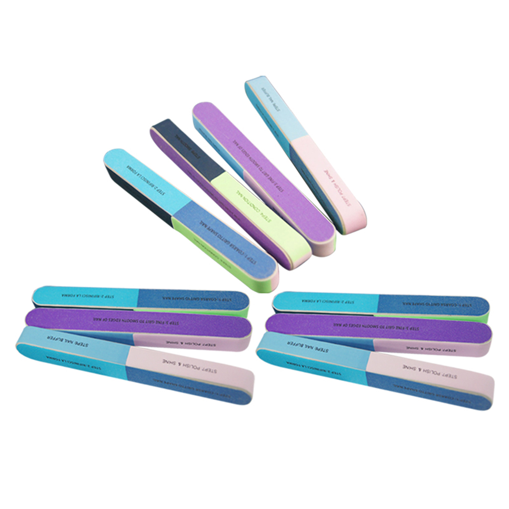 Nail Files Buffer Cosmetic Manicure Sanding Polish Nai Art Shiner