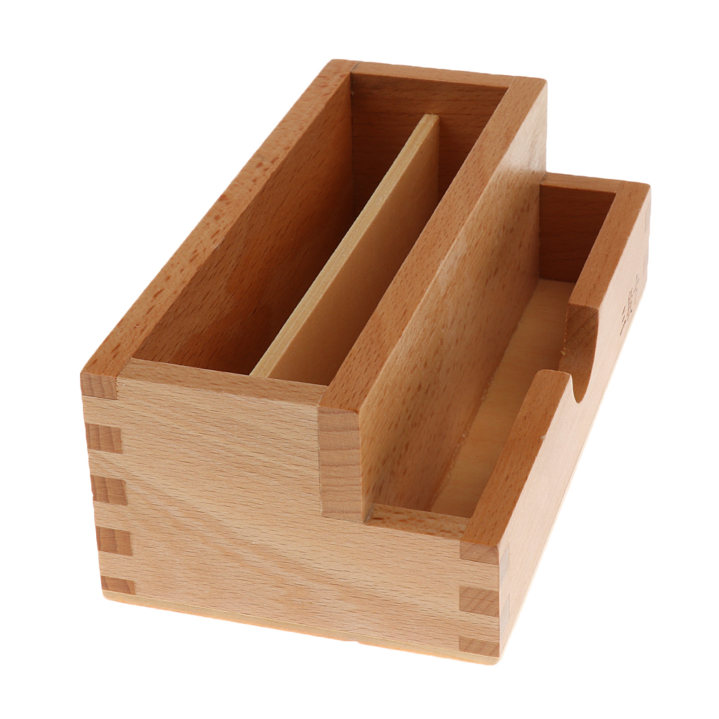   Box Math Material Wood for Play Children Early Development Toys