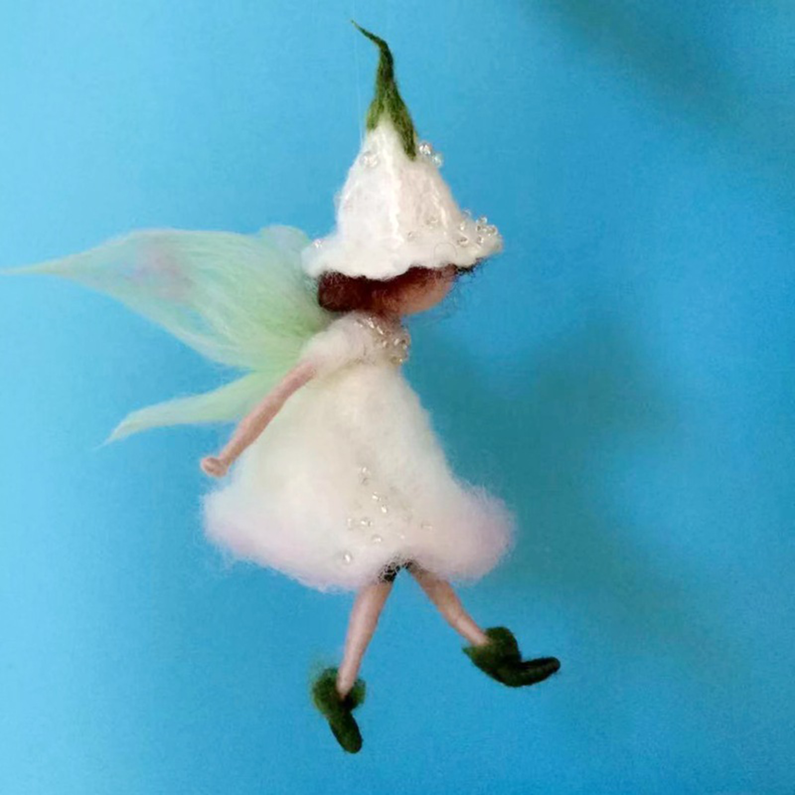 Fairy Needle Felting Non-finished Craft Material Kit Handcraft for Beginners