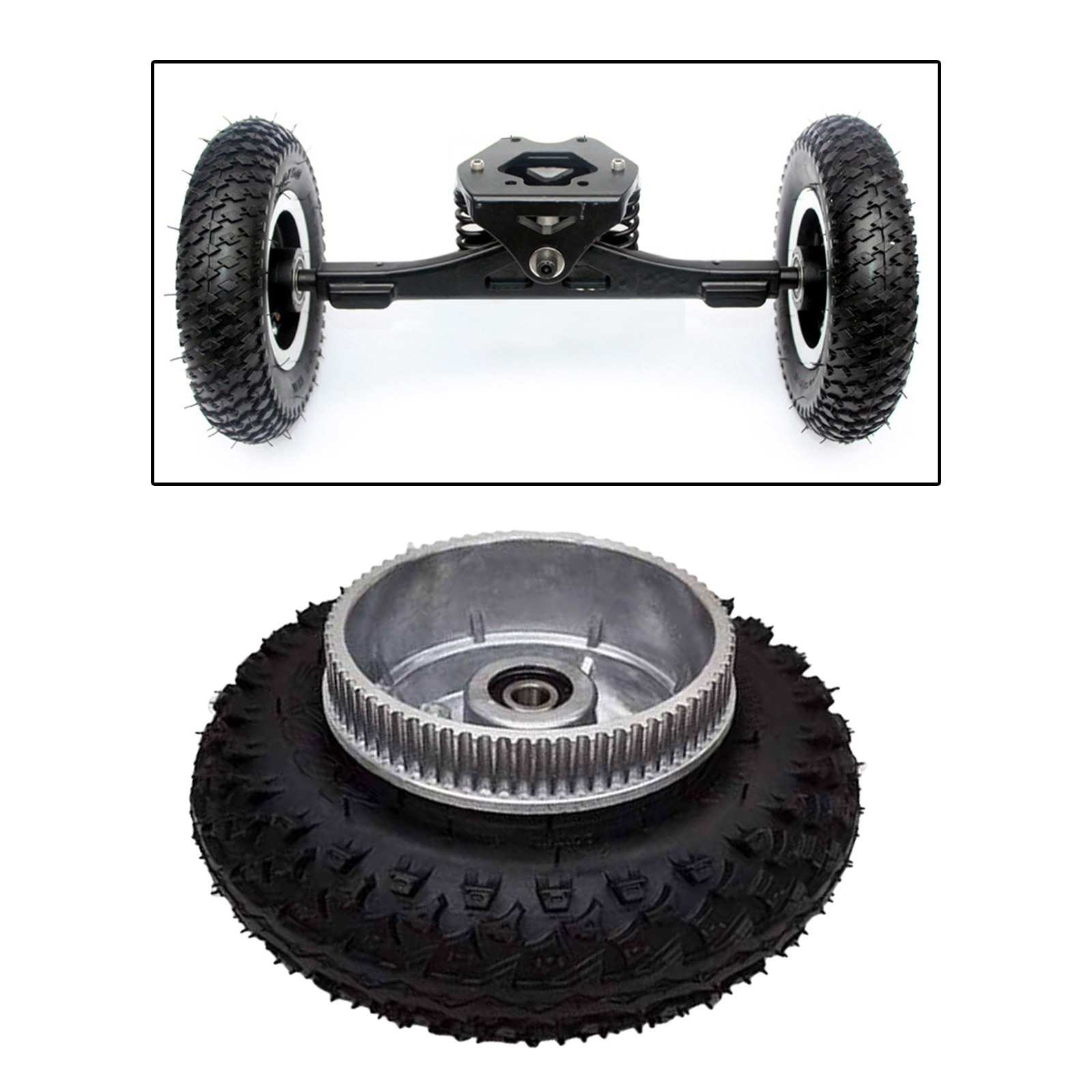Electric Skateboard Parts Gear Motor Truck Wheel 200*50mm Longboard Tire
