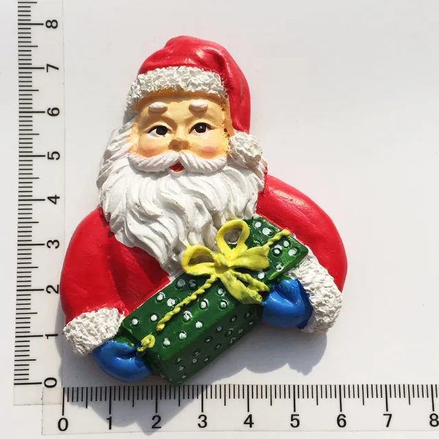 Custom Christmas Santa Claus Snowman Deer Souvenir Resin Fridge Magnet -  China Fridge Magnets and Souvenir Resin Fridge Magnet price