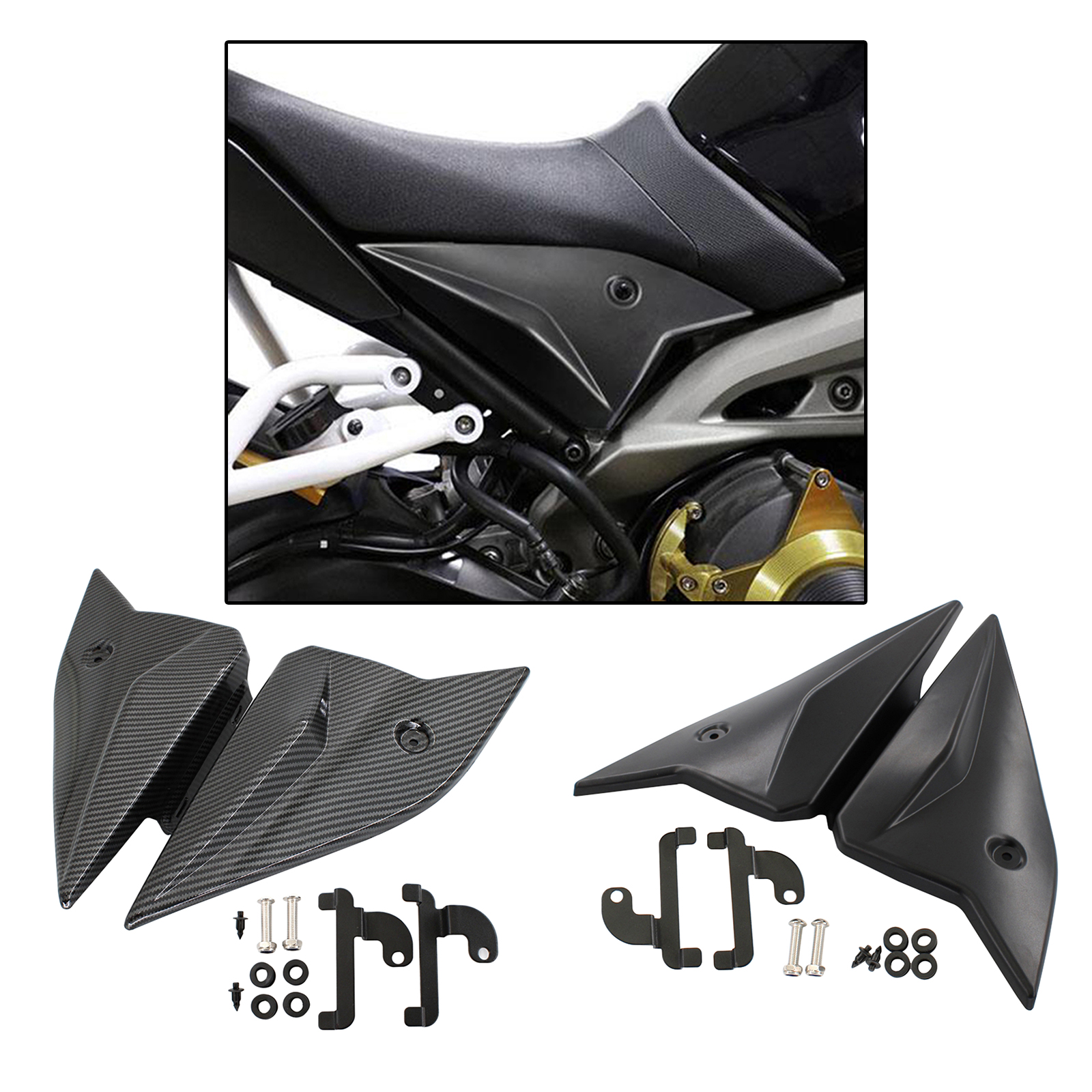 Motorcycle Replacement ABS Plastic Side Panels Cover Fairing Cowl Plate Cover Motorcycle Replacement ABS Plastic Side Panels Cover Fairing Cowl Plate Cover