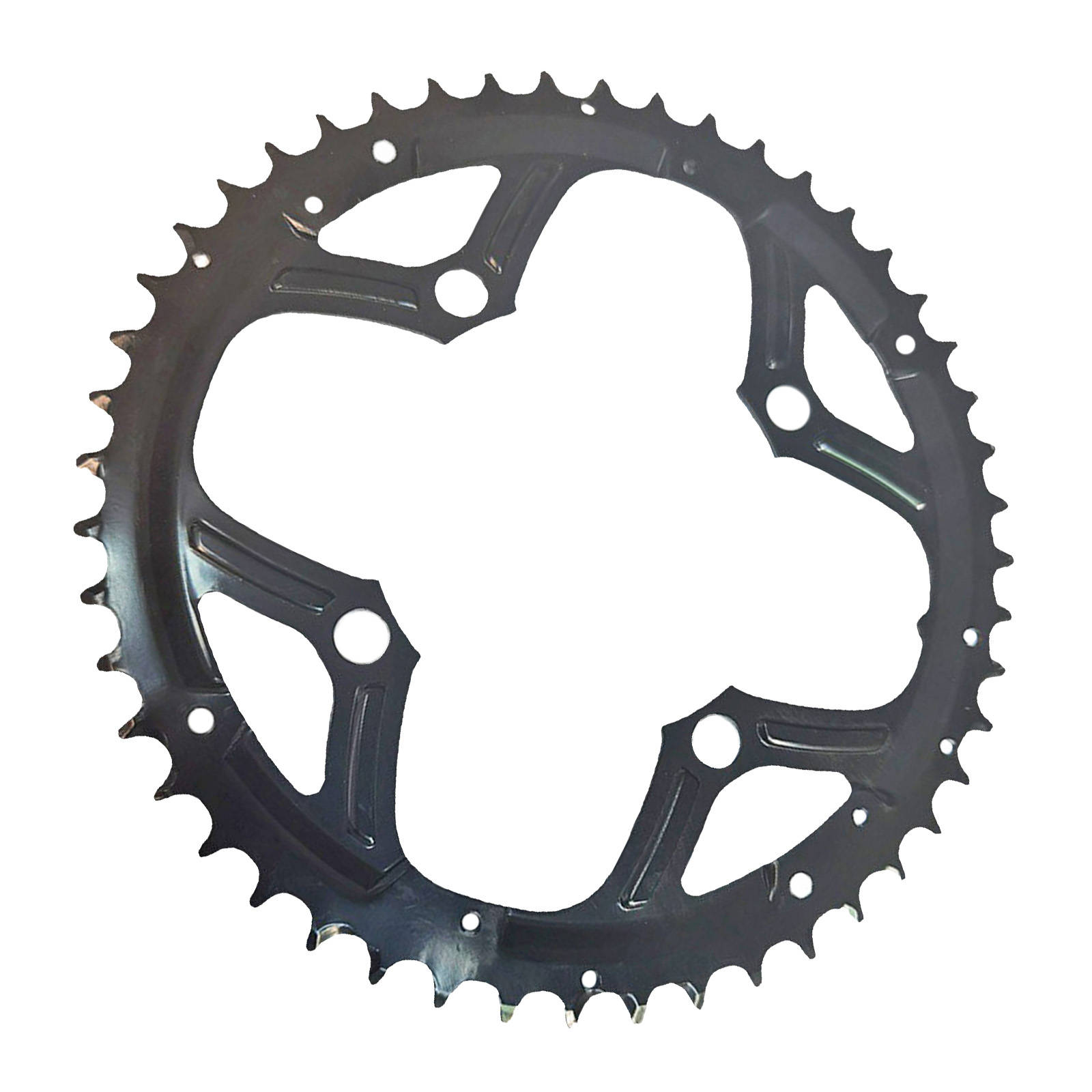 48T Bike Chainring BCD 104mm 7 8 9 Speed Bike Crank Narrow Wide Chainring Replacement Parts for MTB Bike Road Bike Accessories