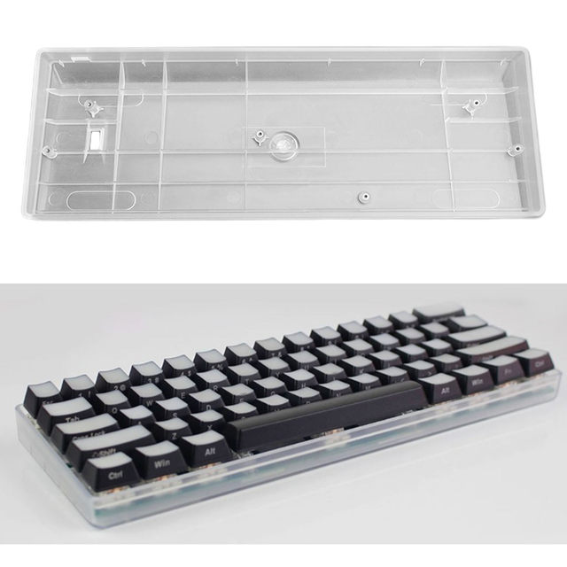 DIY 60% Plastic Shell Base Keyboard Case Frame Compatible with GH60 POKER2  FACEU - AliExpress