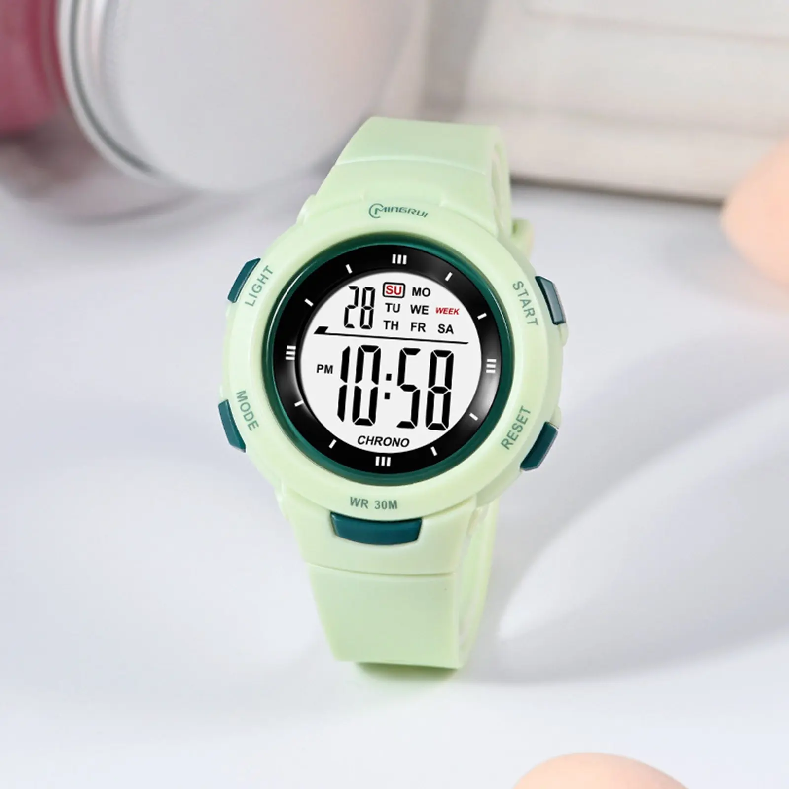 Boys Girls Sport Digital Watch Outdoor Waterproof Electronic Watches, Wrist Watch with Alarm Stopwatch