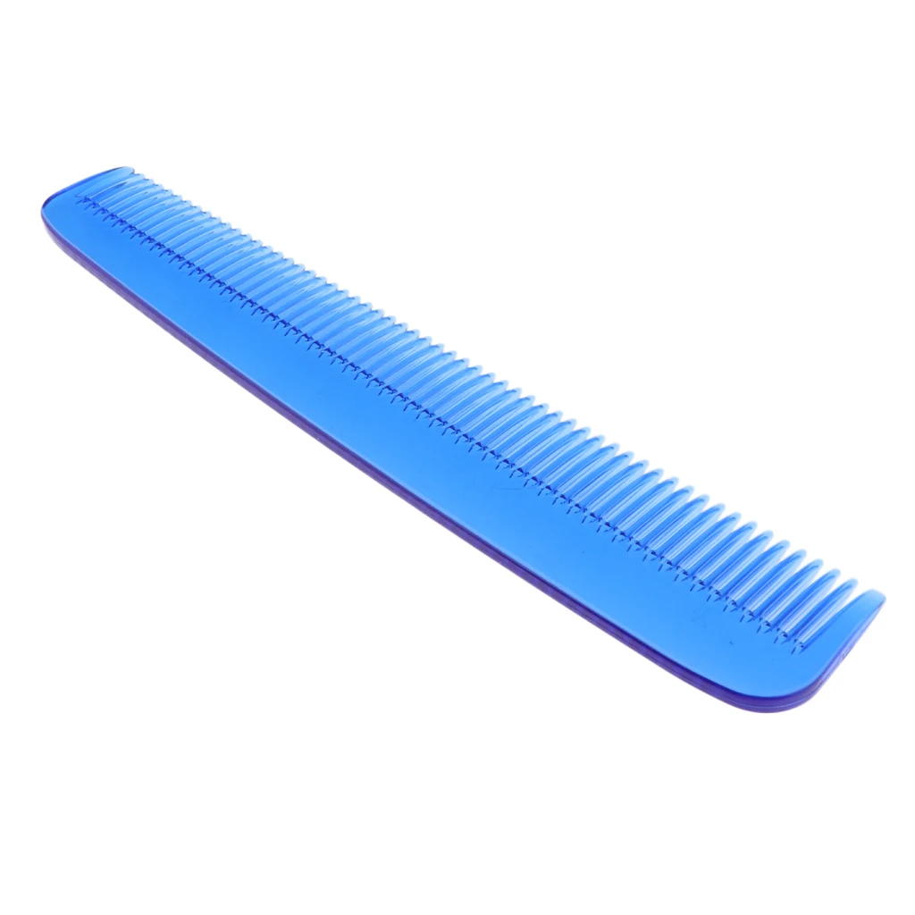 Professional 7.3 Inch Plastic Salon Haircutting Barber Styling Hairdressing Smooth Comb for All Hair Types & Styles