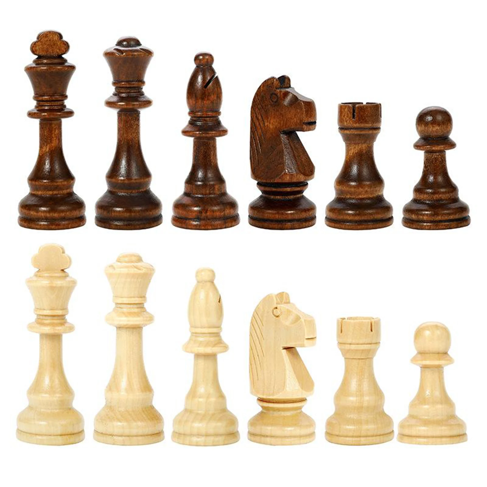 Portable Wooden Chess Set Folding Magnetic Large Board Games Tournament Puzzle game Engaged Birthday gift For kids