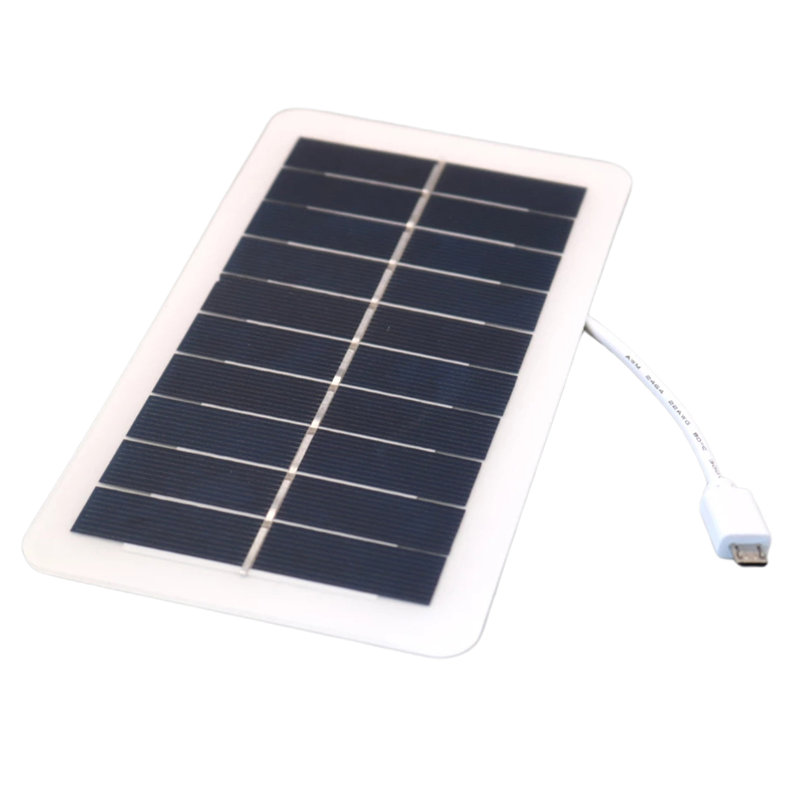 Solar Panel Charger GPS Camera Cell Phone Charger for Biking Outdoor Riding Garden Porch Hallway