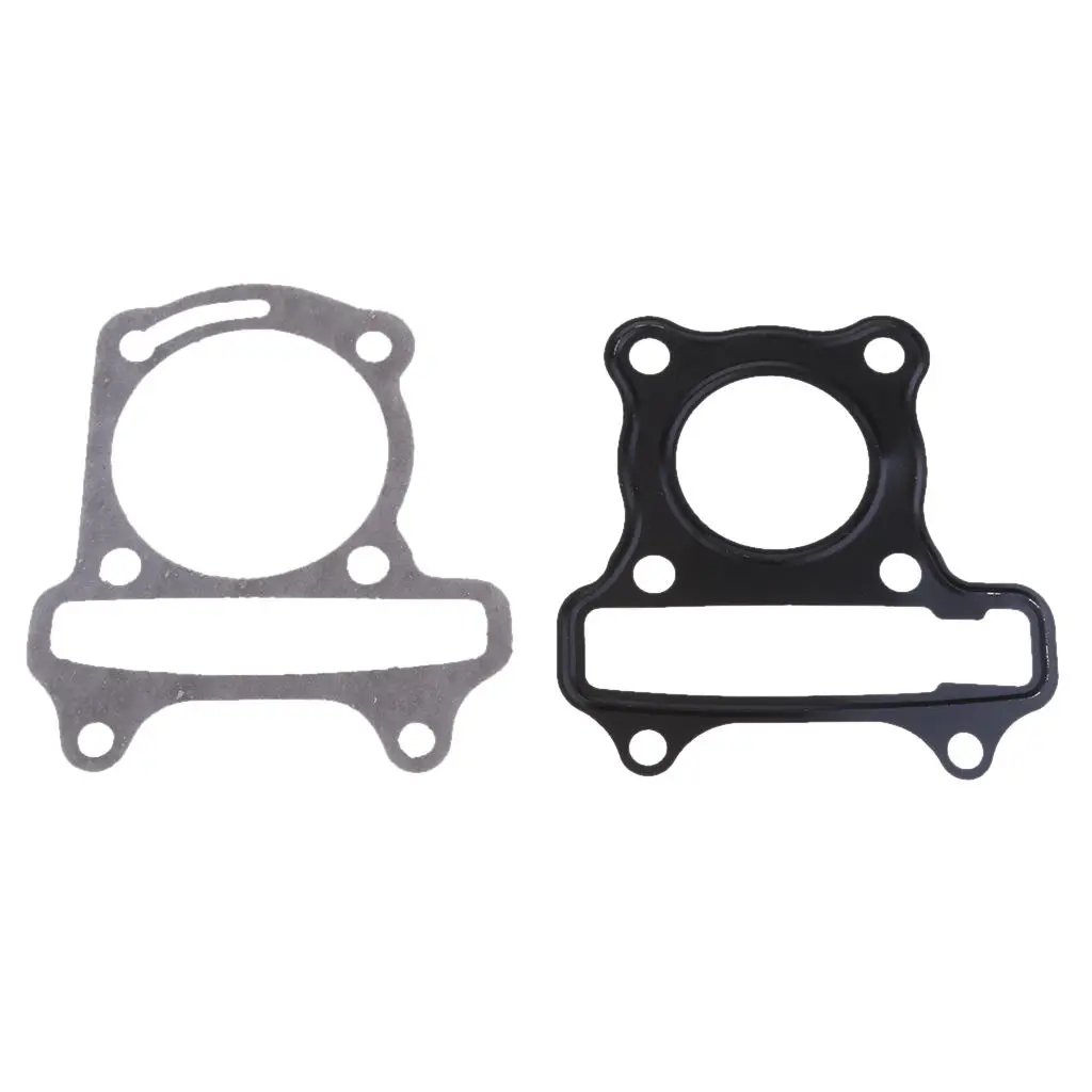 39/44/47/50/52.4/57.4/61mm Big Bore Cylinder Base + Head Gaskets for GY6 50 60 80 90 125 150 180cc Scooter Good Replacement