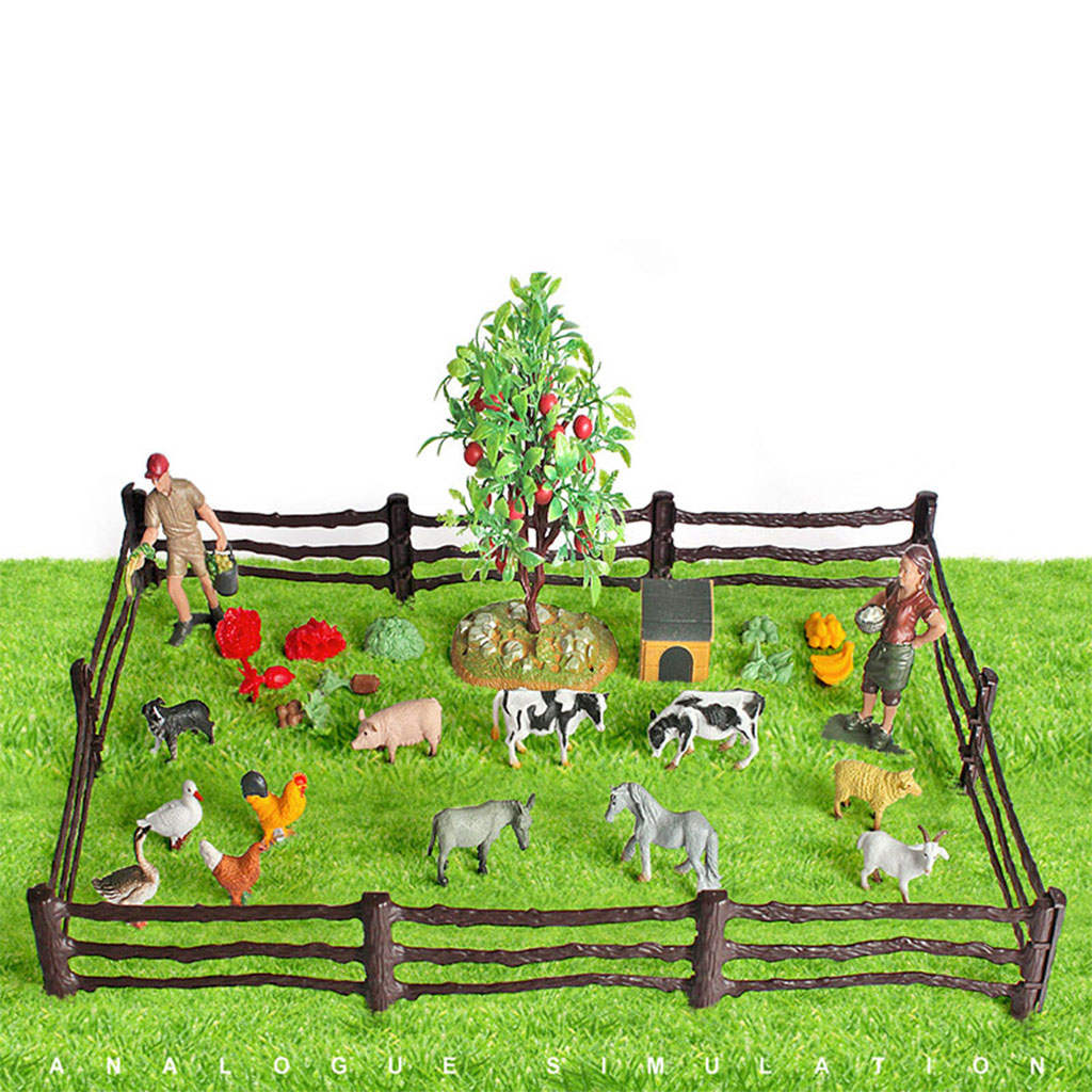 Farm Scene Poultry Display Peripheral Accessories Animals Animals Model for Sand Table