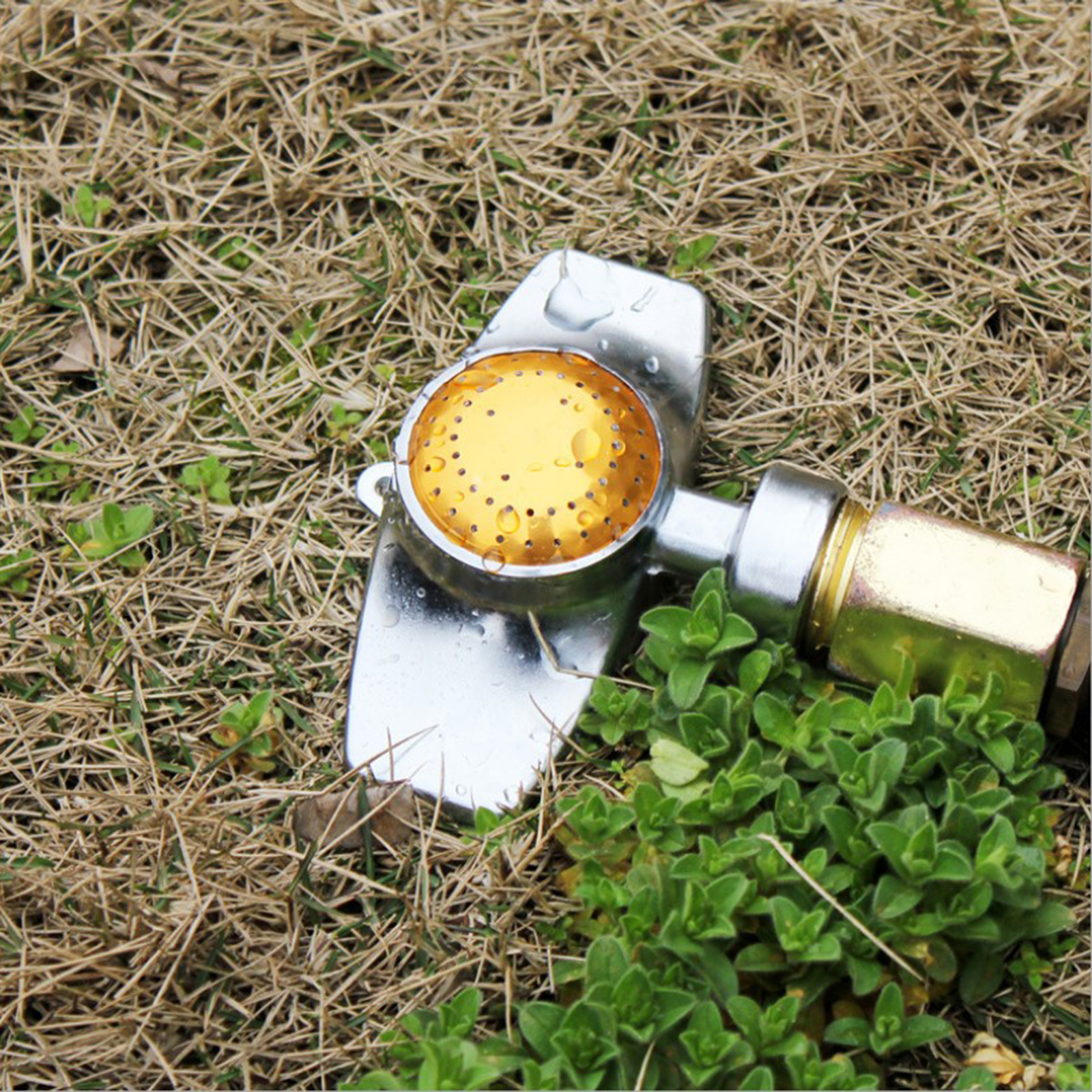 Heavy Duty Metal 360 Degree Sprinkler for Small Area Yard Garden Watering