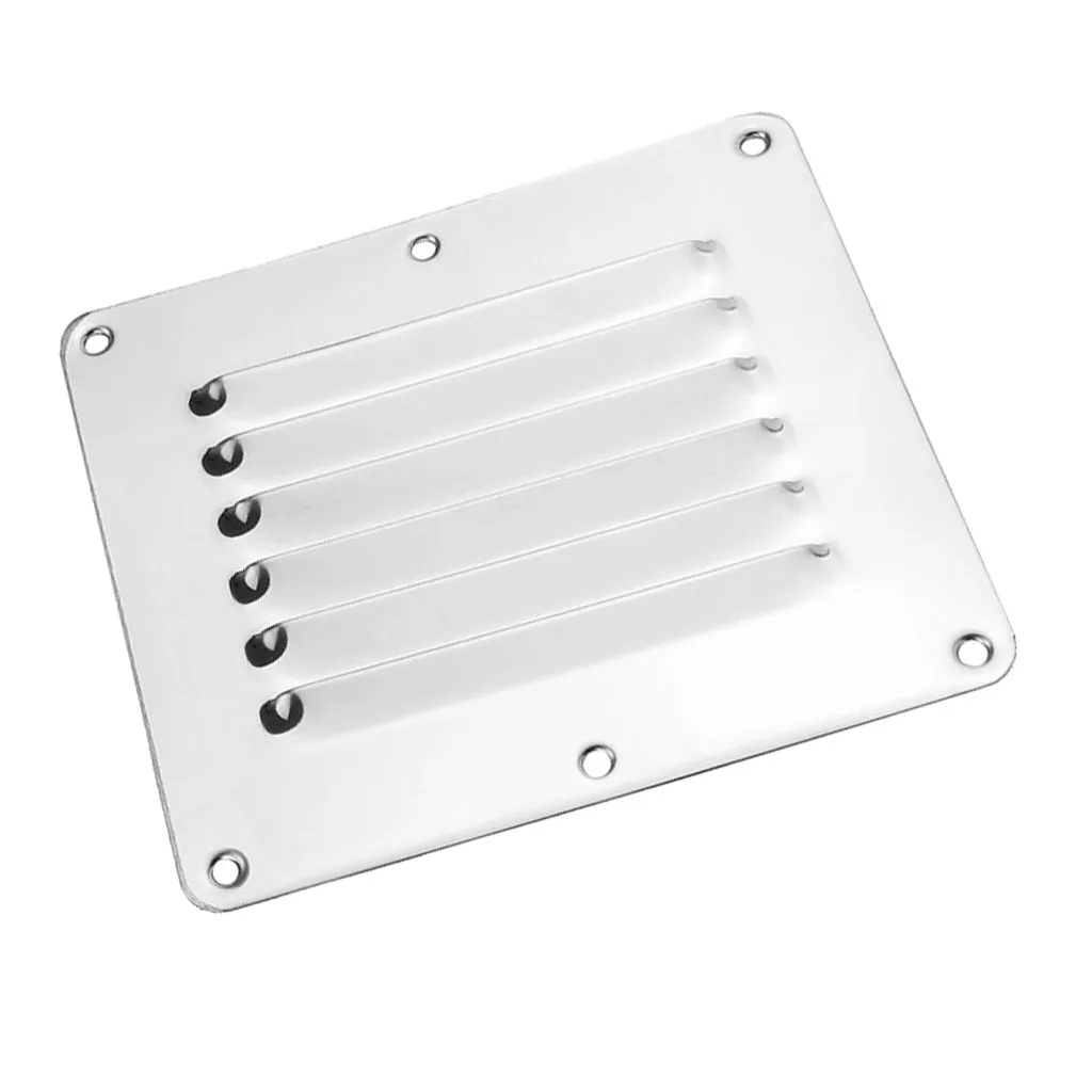 127x115x4mm Square Stainless Steel Air Vent Grille Covers Mental Ventilation